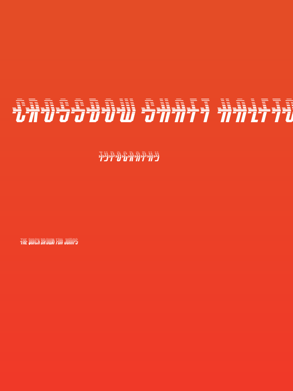 Crossbow Shaft Halftone Poster