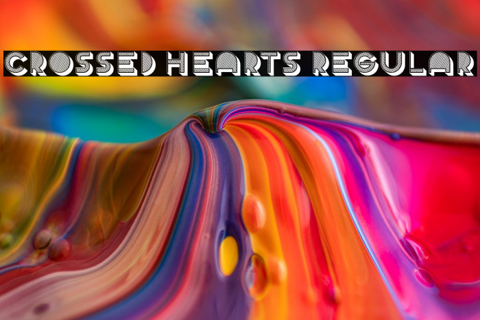 Crossed Hearts Regular Example 2