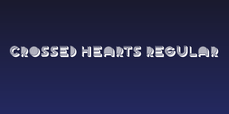 Crossed Hearts Regular Social Header