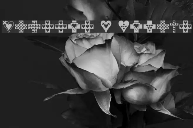 Crosses n Hearts Caratteri examples