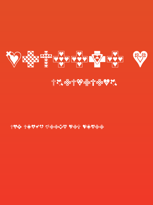 Crosses n Hearts Poster