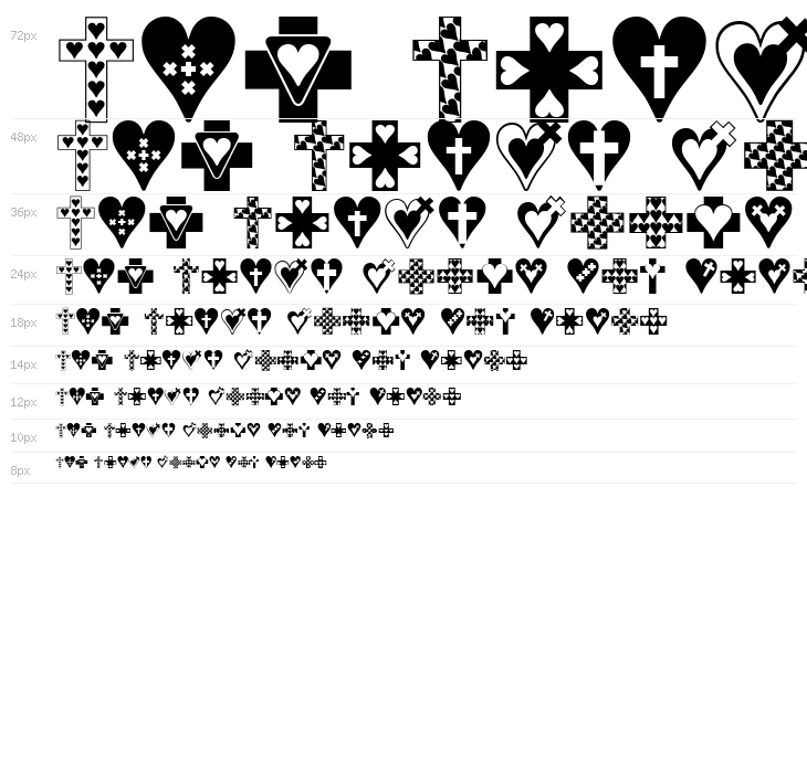 Crosses n Hearts Waterfall