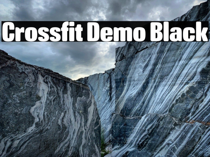 Crossfit Demo Black Example 3