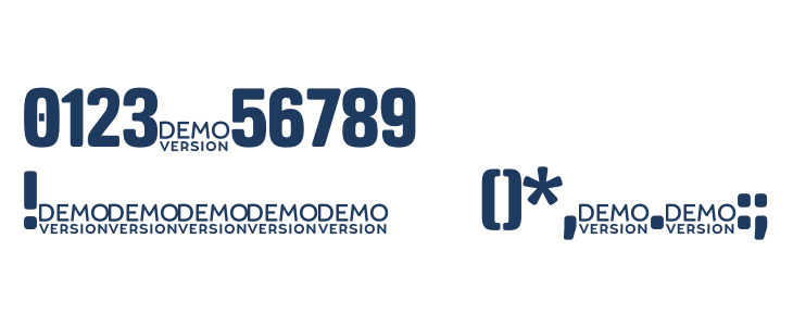 Crossfit Demo Bold Other Characters