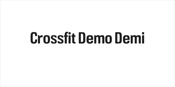 Crossfit Demo Demi Logo