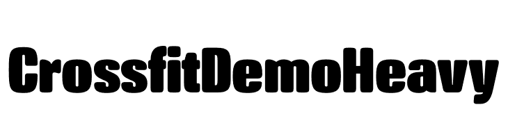 Crossfit Demo Heavy  font caratteri gratis