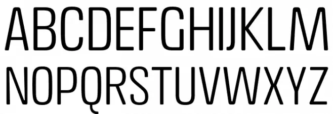 Crossfit Demo Light Schriftart Groß