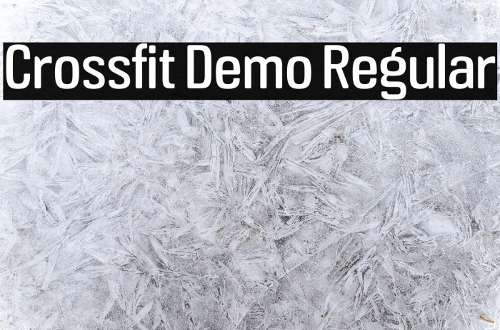 Crossfit Demo Regular Example 2