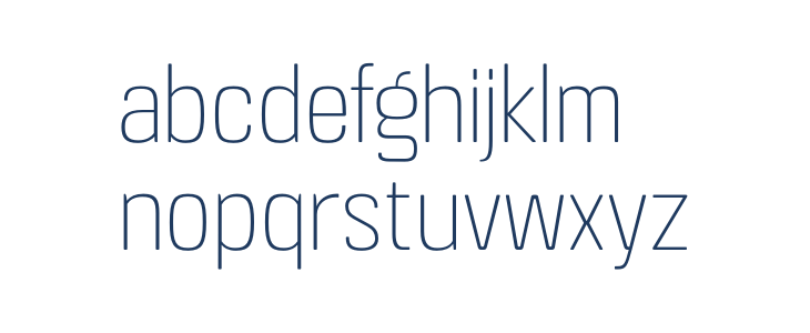 Crossfit Demo Thin Lowercase