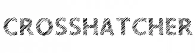 Crosshatcher  नि: शुल्क फ़ॉन्ट्स डाउनलोड