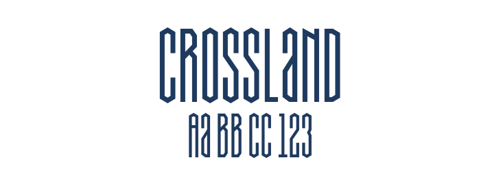 Crossland Font Preview