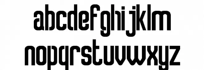 Crosslink Font Litere mici