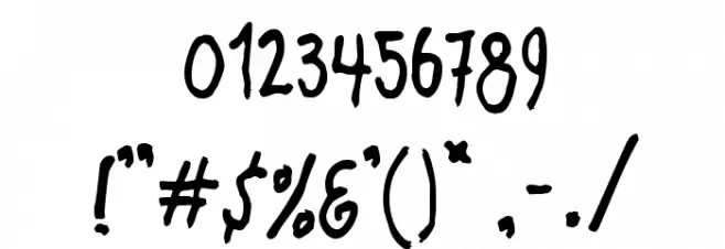Crosspatchers delight normal Font OTHER CHARS