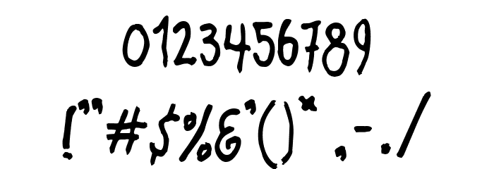 Crosspatchers delight normal Font OTHER CHARS