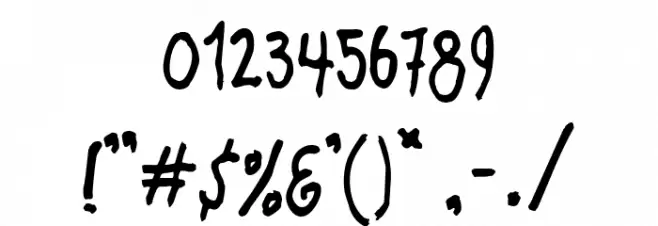 Crosspatchers delight normal Font OTHER CHARS