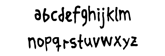 Crosspatchers delight normal Font LOWERCASE