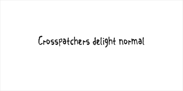 Crosspatchers delight normal Logo