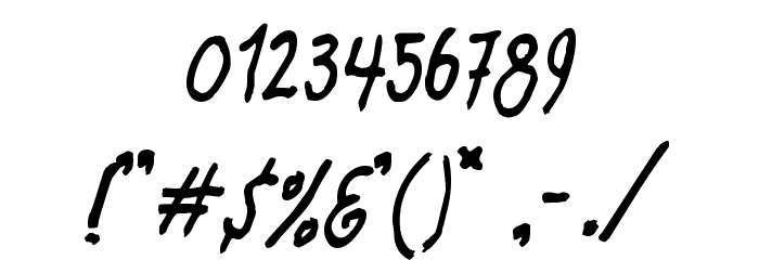 Crosspatchers delight Font OTHER CHARS