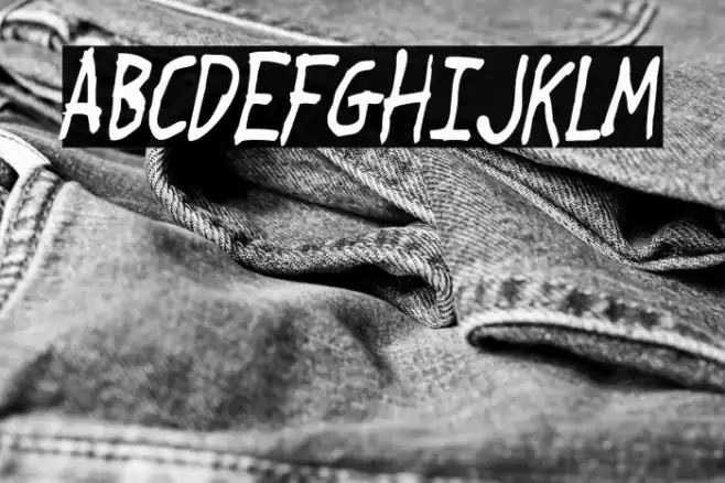 Crosspatchers delight Font examples