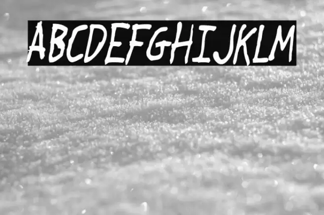 Crosspatchers delight Font examples