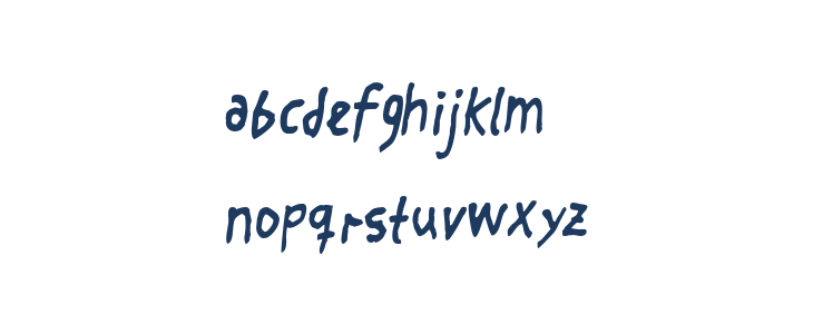 Crosspatchers delight Lowercase
