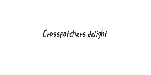 Crosspatchers delight Logo