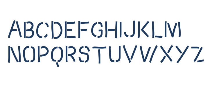 Crossroads Lowercase