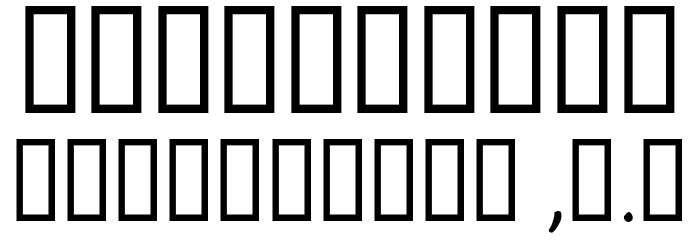 CrosswordBelle Font OTHER CHARS