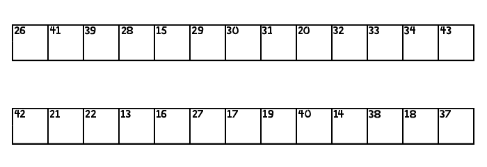 Crossword Font LOWERCASE