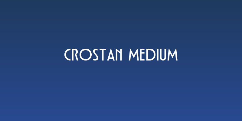 Crostan Medium Social Header