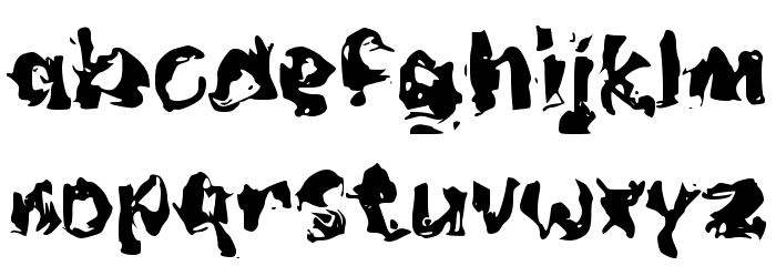 Crosty Font LOWERCASE
