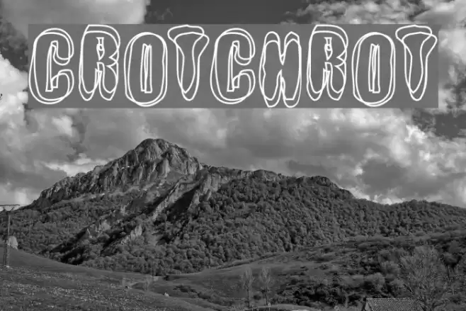 Crotchrot Font examples
