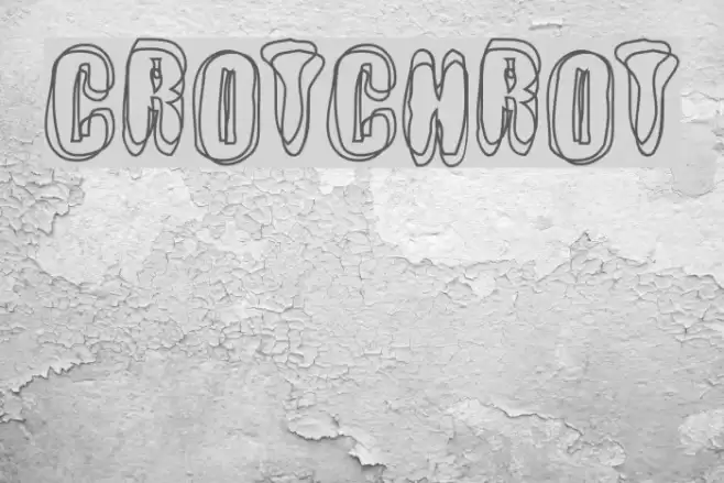 Crotchrot Font examples