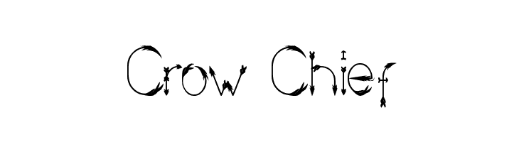 Crow Chief  font caratteri gratis