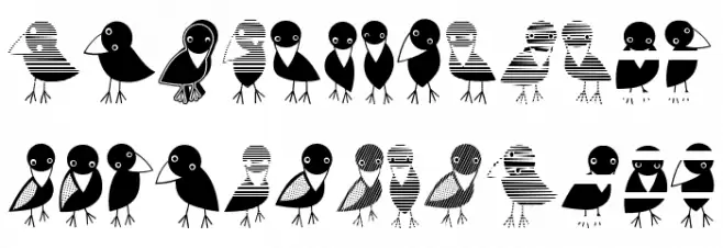 Crow Regular Polices MAJUSCULES