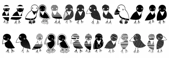 Crow Regular 字体 小写