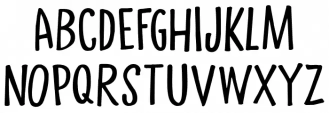 CrowdPleaserDEMO-Regular 字体 大写