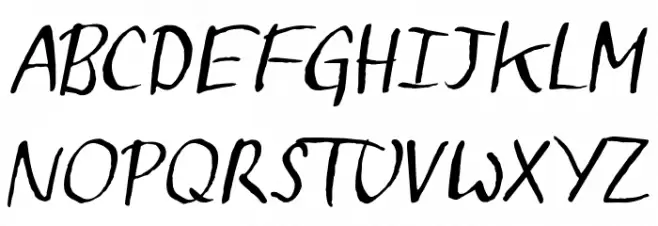 Crowfeather Script DEMO Regular फ़ॉन्ट अपरकेस