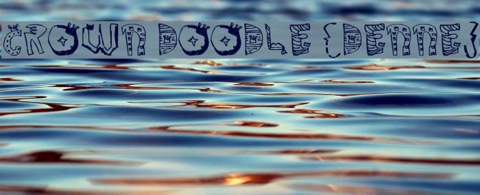 Crown Doodle {denne} Font examples