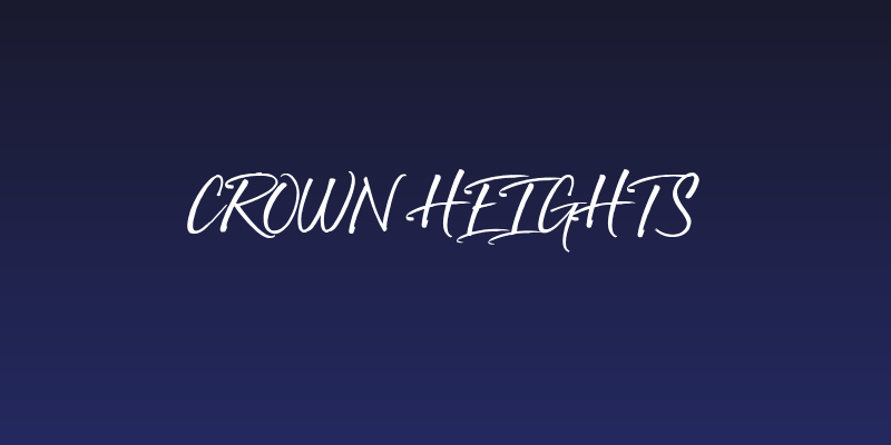 Crown Heights Social Header