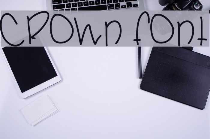 Crown Font examples