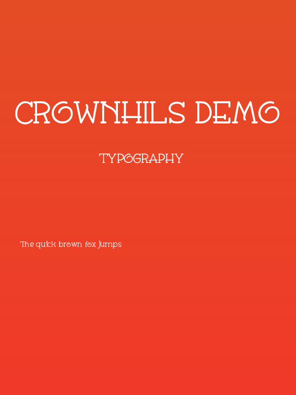 Crownhils Demo Poster