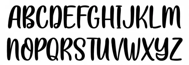 CrownyPersonalUse Font Litere mari