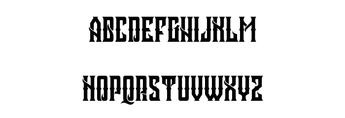 Crozzoe Personal Use Font LOWERCASE