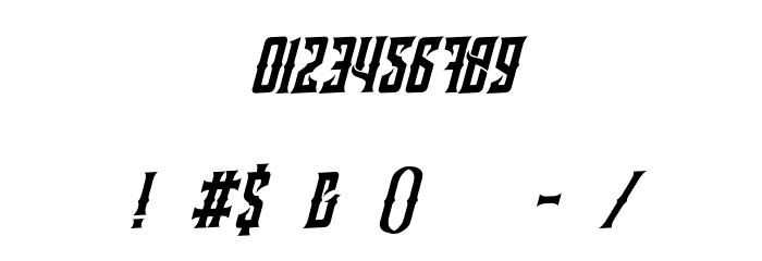 CrozzoePersonalUse-Regular Font OTHER CHARS