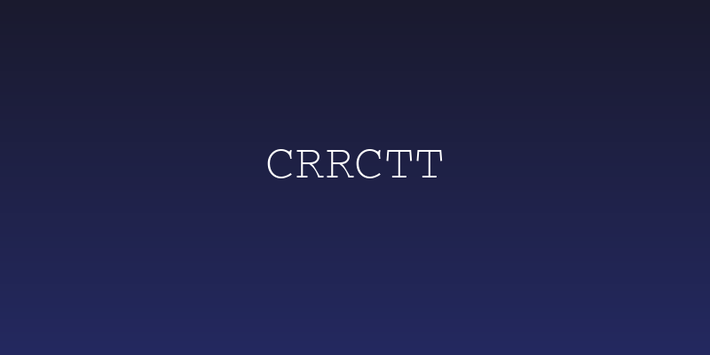 CrrCTT Social Header