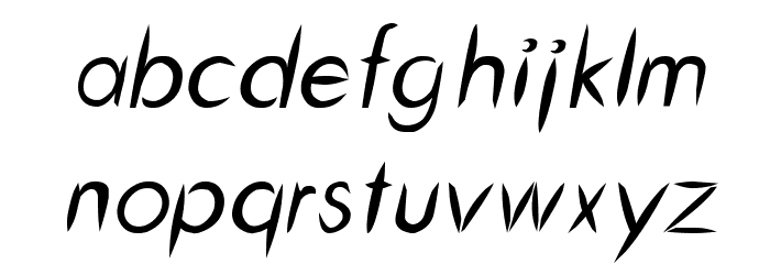 Cru-chaipot-mymoon-blod-ltalic Font LOWERCASE