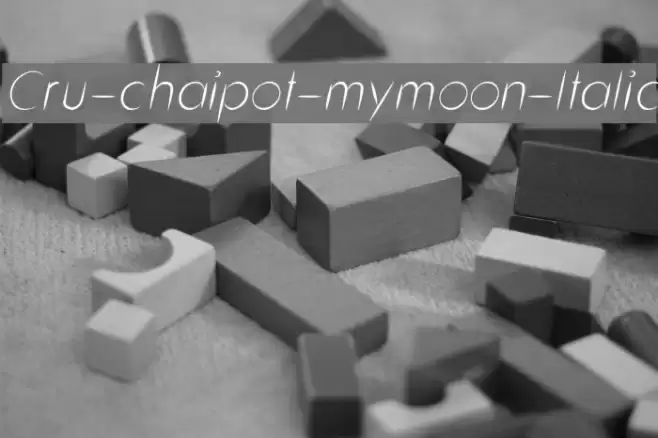 Cru-chaipot-mymoon-ltalic Font examples