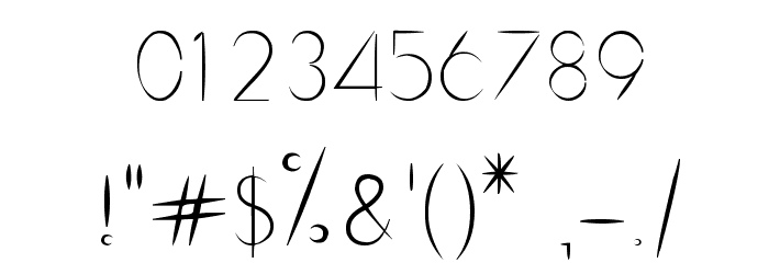 Cru-chaipot-mymoon Font OTHER CHARS