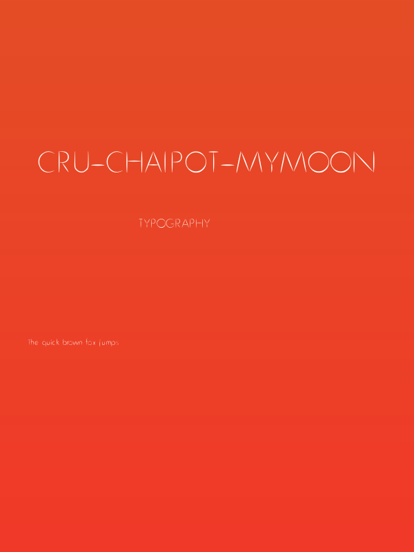 Cru-chaipot-mymoon Poster